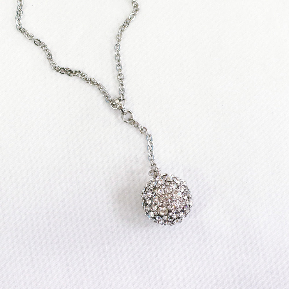 BNP Jewelry Cute Ball Drop Necklace Korean Design Circle Christmas Gift Made in Korea