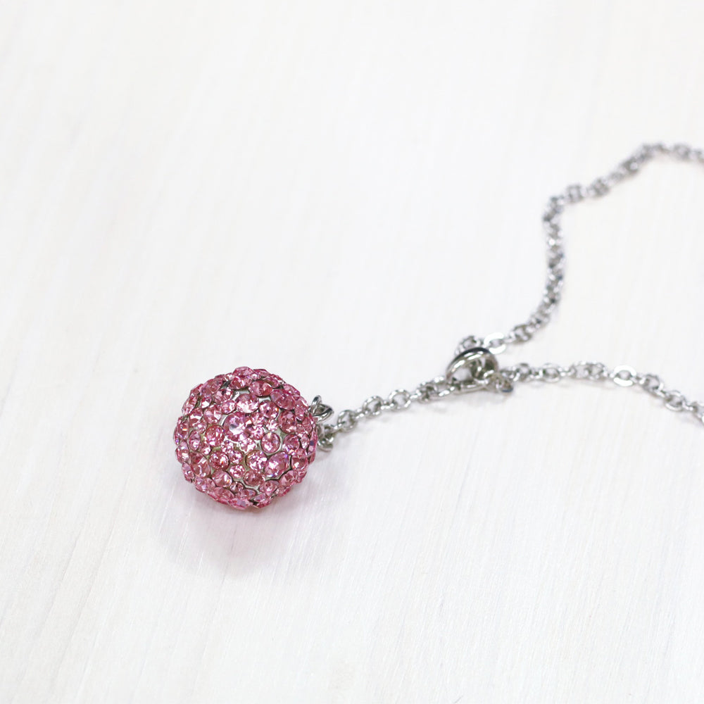 BNP Jewelry Cute Ball Drop Necklace Korean Design Circle Christmas Gift Made in Korea